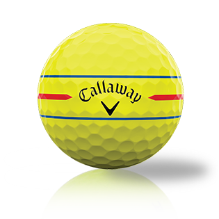 Callaway Chrome Soft Triple Track 360 Yellow Used Golf Balls - The Golf Ball Company