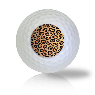 Leopard Skin Print Golf Balls Used Golf Balls - The Golf Ball Company