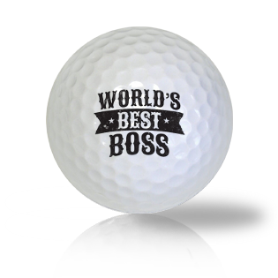 World's Best Boss Golf Balls Used Golf Balls - The Golf Ball Company