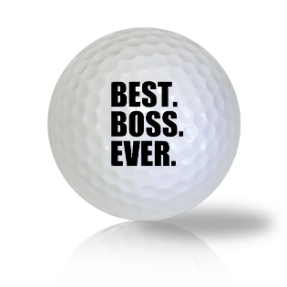 Best Boss Ever Golf Balls Used Golf Balls - The Golf Ball Company