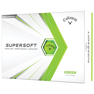Callaway Supersoft Bold Matte Lime (New In Box) Used Golf Balls - The Golf Ball Company