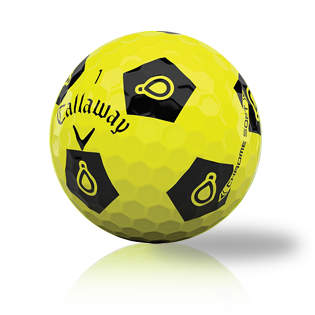 Callaway Chrome Soft Truvis Play Yellow Golf Balls - The Golf Ball Company