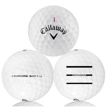 Minnesota Vikings Golf Balls 12 pack Callaway Chrome Soft Refinished