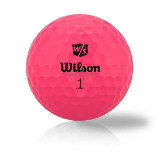 Wilson Duo Optix Pink Used Golf Balls - The Golf Ball Company