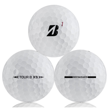 Custom Bridgestone Tour B XS Refinished (Straight Line) Used Golf Balls - The Golf Ball Company