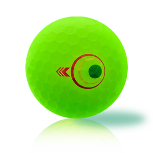 Custom Bridgestone e12 Straight Mindset Matte Lime 2025 - The Golf Ball Company