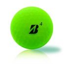 Custom Bridgestone e12 Straight Mindset Matte Lime 2025 - The Golf Ball Company