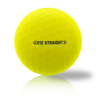 Custom Bridgestone e12 Straight Mindset Matte Yellow 2025 - The Golf Ball Company