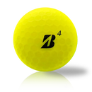 Bridgestone e12 Straight Mindset Matte Yellow 2025 - The Golf Ball Company