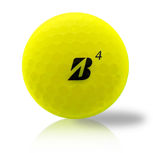 Custom Bridgestone e12 Straight Mindset Matte Yellow 2025 - The Golf Ball Company