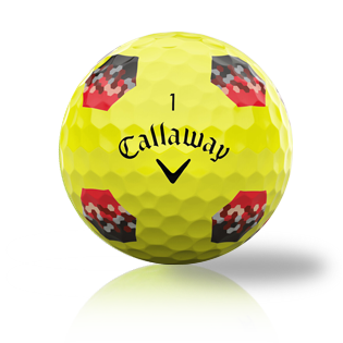 Callaway Chrome Tour X TruTrack Yellow 2024 - The Golf Ball Company