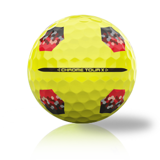 Callaway Chrome Tour X TruTrack Yellow 2024 - The Golf Ball Company