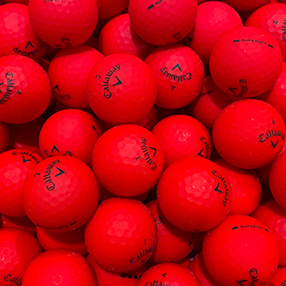 Callaway Red Mix Used Golf Balls - The Golf Ball Company