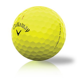 Callaway Chrome Tour X Yellow 2024 - The Golf Ball Company