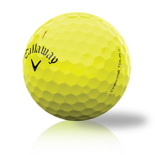 Custom Callaway Chrome Tour Yellow 2024 - The Golf Ball Company