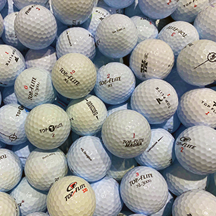 Bulk Top Flite Mix Used Golf Balls - The Golf Ball Company