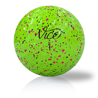 Vice Pro Air Neon Drip Red And Black - The Golf Ball Company