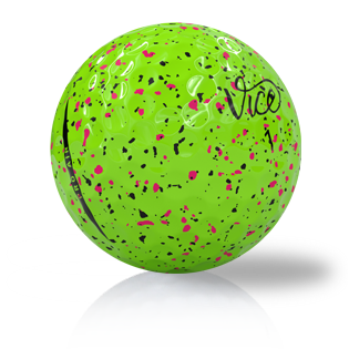 Vice Pro Air Neon Drip Red And Black - The Golf Ball Company