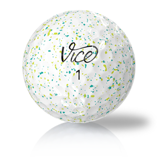 Vice Pro Air Drip Petrol And Yellow - The Golf Ball Company