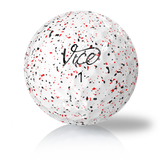Vice Pro Air Drip Red And Black - The Golf Ball Company