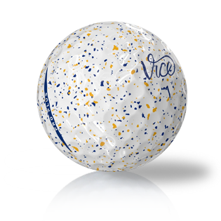 Vice Pro Plus Drip Orange And Blue - The Golf Ball Company