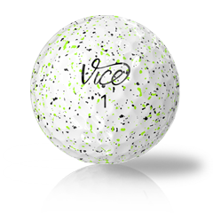Vice Pro Plus Drip Lime And Black - The Golf Ball Company