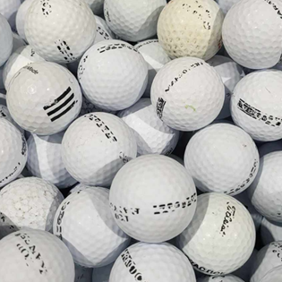 Bulk Practice Range Balls Grade C Mix Used Golf Balls - Foundgolfballs.com
