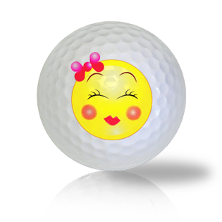 All Dolled Up Emoticon Golf Balls Used Golf Balls - The Golf Ball Company