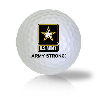 U.S. Army Strong Logo Golf Balls Used Golf Balls - The Golf Ball Company