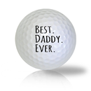 Best Daddy Ever Golf Balls Used Golf Balls - The Golf Ball Company