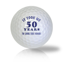Happy 50th Birthday Golf Balls Used Golf Balls - The Golf Ball Company