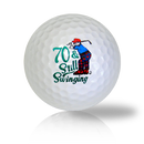 Happy 70th Birthday Golf Balls Used Golf Balls - The Golf Ball Company