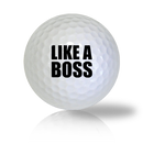 Like A Boss Golf Balls Used Golf Balls - The Golf Ball Company