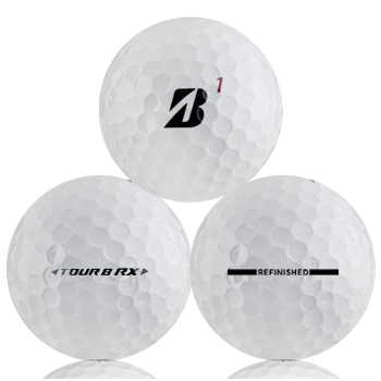 Custom Bridgestone Tour B RX Refinished (Straight Line) Used Golf Balls - The Golf Ball Company