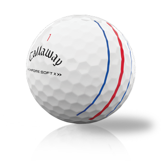Custom Callaway Chrome Soft X Triple Track 2022 Used Golf Balls - The Golf Ball Company