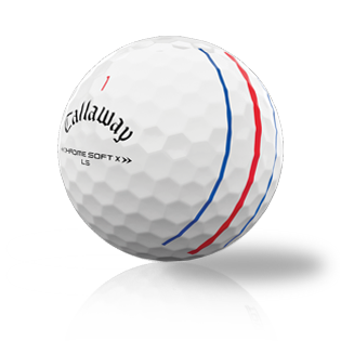 Custom Callaway Chrome Soft X LS Triple Track 2022 Used Golf Balls - The Golf Ball Company