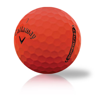 Custom Callaway Superfast 22 Red Used Golf Balls - The Golf Ball Company