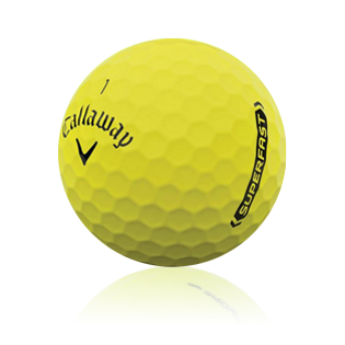 Custom Callaway Superfast 22 Yellow Used Golf Balls - The Golf Ball Company