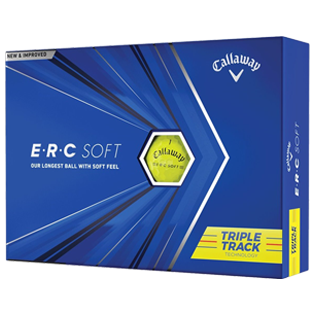 Custom Callaway ERC Triple Track Yellow 2021 (New In Box) Used Golf Balls - The Golf Ball Company