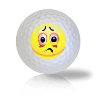 Can't Sleep Emoticon Golf Balls Used Golf Balls - The Golf Ball Company