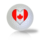 I Love Canada Golf Balls Used Golf Balls - The Golf Ball Company
