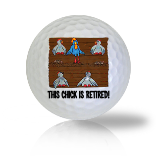 This Chick Is Retired! Golf Balls Used Golf Balls - The Golf Ball Company