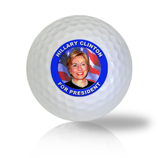 Hillary Clinton For President 2016 Golf Balls Used Golf Balls - The Golf Ball Company