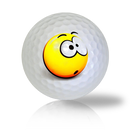 Completely Surprised Emoticon Golf Balls Used Golf Balls - The Golf Ball Company