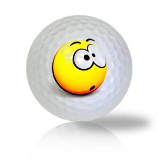 Completely Surprised Emoticon Golf Balls Used Golf Balls - The Golf Ball Company