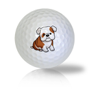 Cute Sitting Dog Golf Balls Used Golf Balls - The Golf Ball Company
