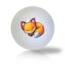Comfortably Sleeping Fox Golf Balls Used Golf Balls - The Golf Ball Company