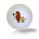 Cute Standing Lion Golf Balls Used Golf Balls - The Golf Ball Company