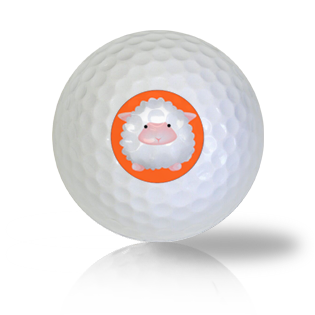 Cute Sheep Golf Balls Used Golf Balls - The Golf Ball Company