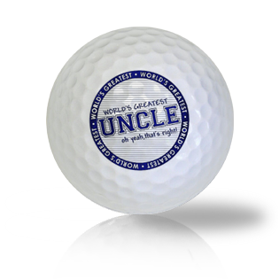 World's Greatest Uncle Golf Balls Used Golf Balls - The Golf Ball Company